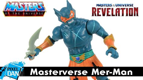 Motu Revelation Mer Man Masterverse Action Figure Review Masters Of