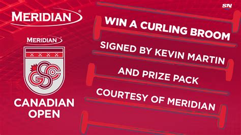 Win a curling broom signed by Kevin Martin - The Grand Slam of Curling