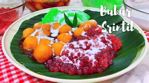 Resep Jajanan Tradisional Bubur Srintil Bubur Sumsum Candil Mutiara