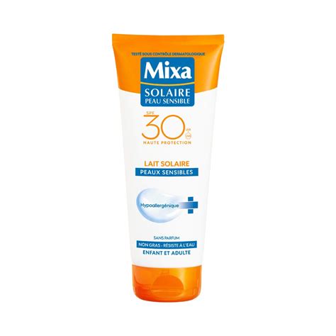 Mixa Protection Lait Solaire SPF 30 Amazon De Beauty