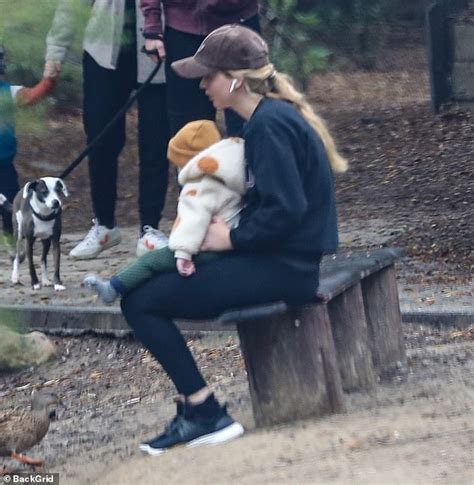 Jennifer Lawrence Takes Her Baby Boy To Quiet Park In La For Peaceful