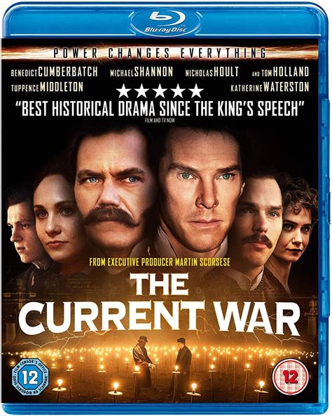 The Current War [blu Ray] [2019] Uk Benedict Cumberbatch Michael Shannon Nicholas