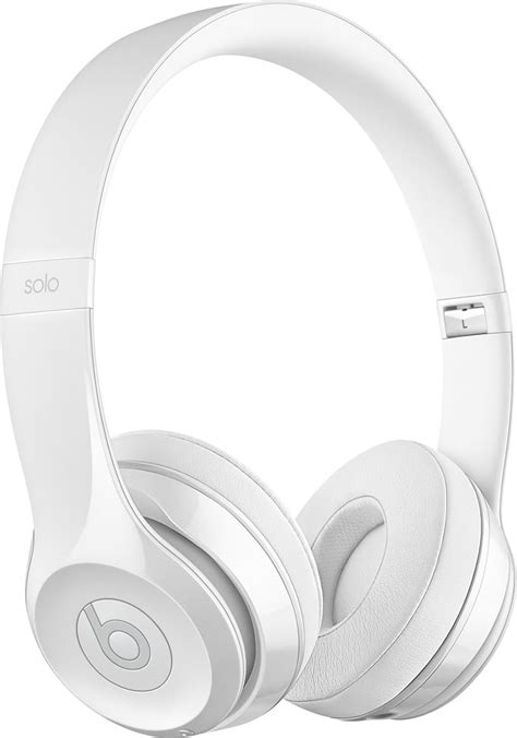 Beats by Dr Dre Beats Solo³ Wireless Headphones Gloss White MNEP2LL A