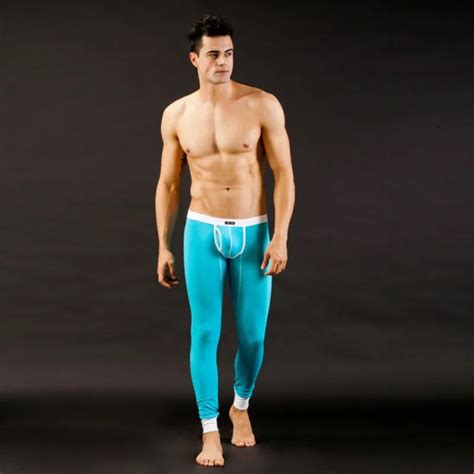 Men S Sexy Long Thermal Long Johns Underwear Pants Autumn And Winter Trouser Newest Long John