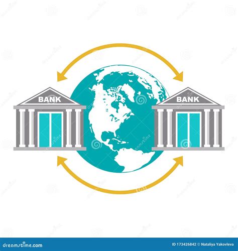 Transfer Money from the Bank. Cash Transactions Stock Vector ...