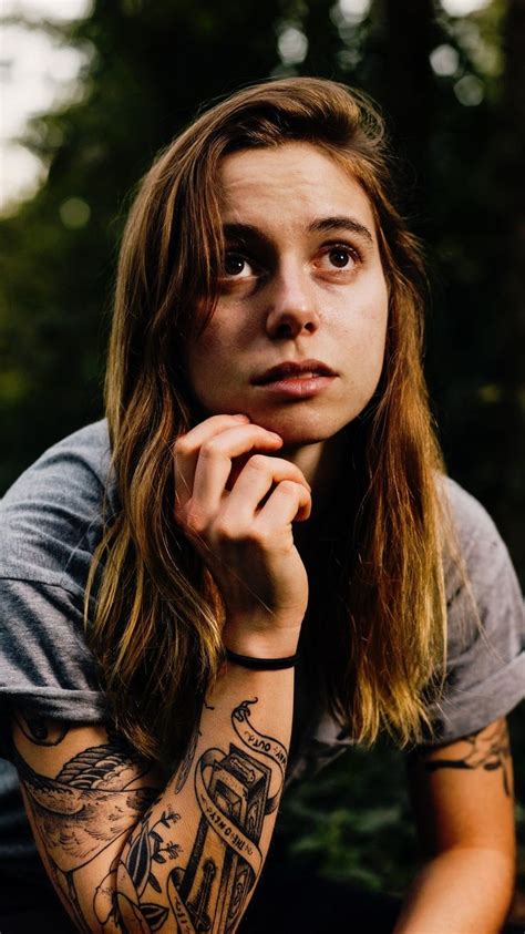 Julien Baker Tattoed Women Beautiful Girlfriend Julian Baker