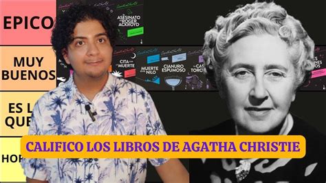 Ranking de TODOS los Libros que He Leído de AGATHA CHRISTIE TIER LIST