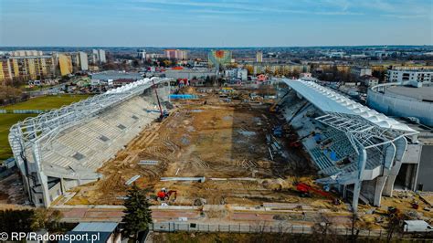 Radomiak W Budowie Nowoczesny Stadion Nowoczesne Centrum Nowoczesny