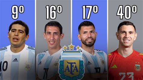 ESSES SÃO OS 50 MAIORES JOGADORES ARGENTINOS DA HISTÓRIA YouTube