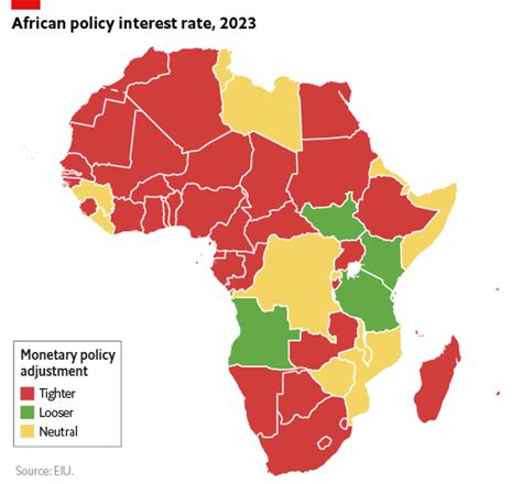 Africa Map Countries 2023