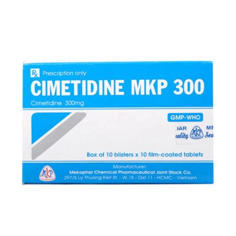 Cimetidine MKP 300mg Pharmart Vn