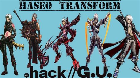 Dot Hack GU Haseo Form YouTube