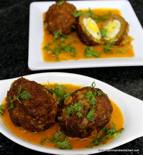 Nargisi Kofta Recipe Nargisi Kofta Curry Yummy Indian Kitchen