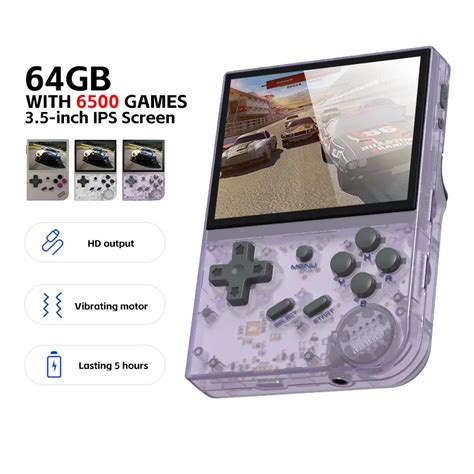 Retro Portable Game Console with Linux System