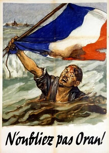 French World War Two Vichy Propaganda Poster Remember