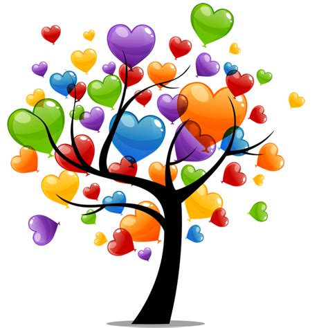 Árbol De Corazones