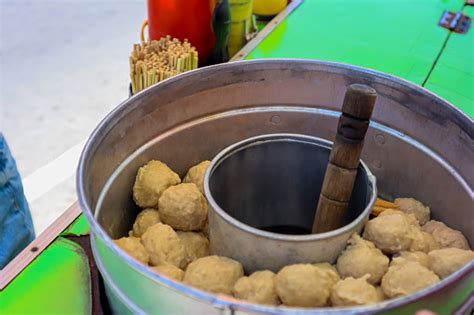 Bakso Or Cilok The Most Popular Of Indonesian Traditional Snack And Street Food Travelling ...