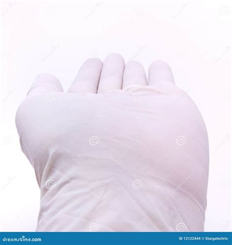 Gloved Hand Gesture stock photo. Image of concepts, glove - 12122444