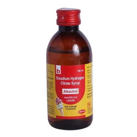 Disodium Hydrogen Citrate Syrup Citralka 100 Ml At Rs 105 Bottle In Surat