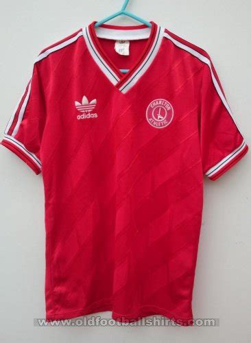 Charlton Athletic Home Football Shirt 1986 1988 Sponsored By No Sponsor