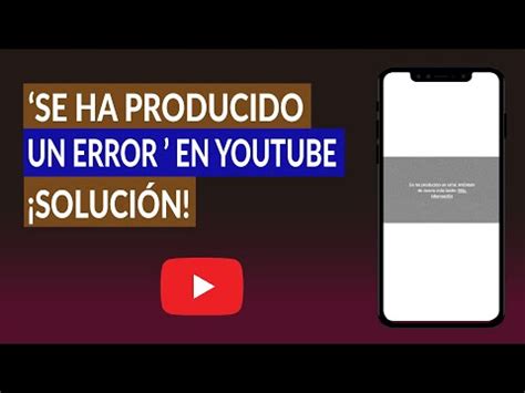 C Mo Solucionar El Error Se Ha Producido Un Error Int Ntalo De Nuevo