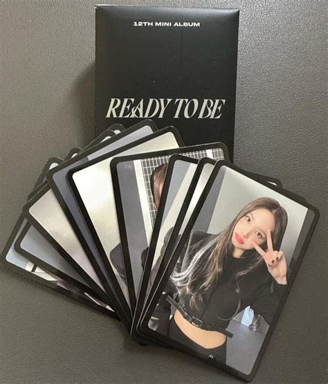 Twice Ready To Be Photocard Set Pob — Nolae