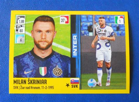 FIGURINA STICKER PANINI Calciatori 2021 22 2022 N 190 Skriniar