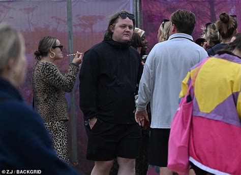 Lewis Capaldi Meets Fans Backstage At Glastonbury As He Visits Worthy