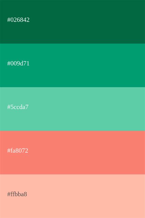 Emerald Color Palette Codes And Combinations