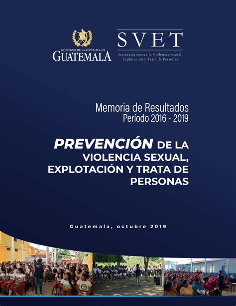 Prevenci N De La Violencia Sexual Explotaci N Y Trata De Personas By