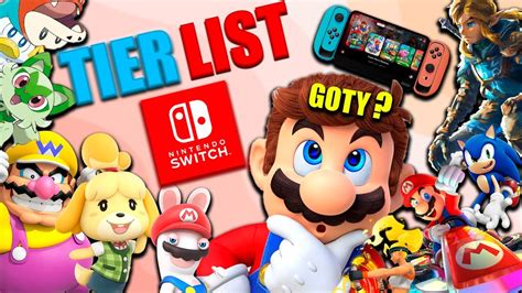 TIER DEFINITIVA JUEGOS NINTENDO SWITCH Kitsu Tier List YouTube