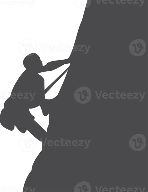 Climber mountain silhouette 22102545 PNG