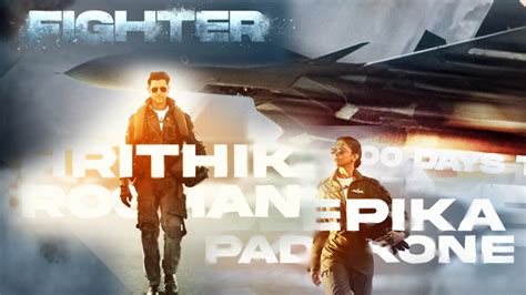 Fighter Movie Poster is out - Hrithik Roshan, Deepika Padukone Release Date and Trailer Release ...