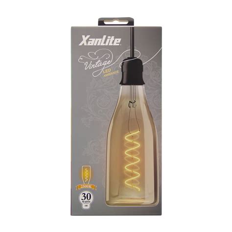 Ampoule LED Bouteille E27 4 W 350 Lm Blanc Chaud XANLITE