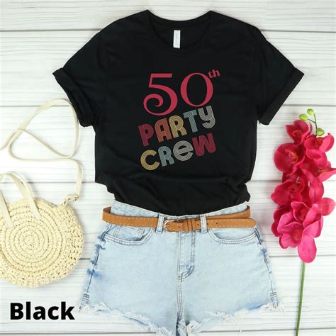 50th Birthday Group Shirts 50th Birthday T Funny 50th Etsy