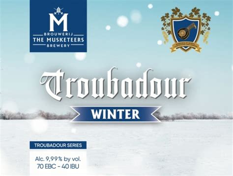 Troubadour Winter Brouwerij The Musketeers Untappd