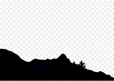 Free Mountain And Tree Silhouette, Download Free Mountain And Tree Silhouette png images, Free ...