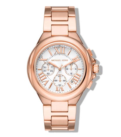 Michael Kors Reloj Para Mujer Camille De Vestir Oro Rosa El Palacio De Hierro