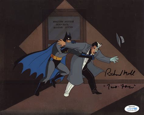 Richard Moll Batman Signed Autograph 8x10 Photo ACOA | Outlaw Hobbies ...