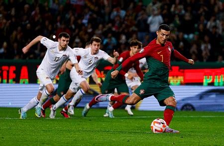 Ronaldo At The Double As Portugal Beat Liechtenstein 4 0 In The Euro