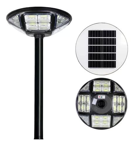 Lamparás Solares Led Exterior Punta De Poste Suburbana 300w Meses sin