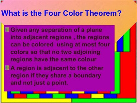 The Four Color Theorem