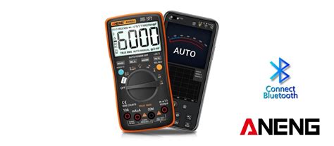 ANENG AN9002 Digitálny multimeter s True RMS a BlueTooth