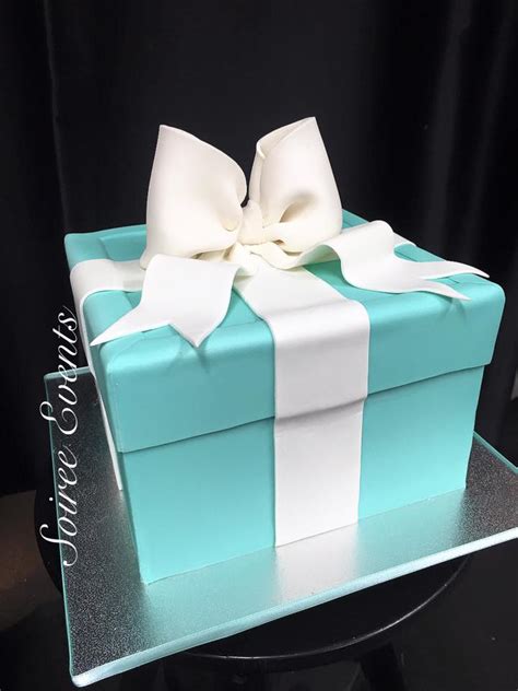 Tiffany Box Cake