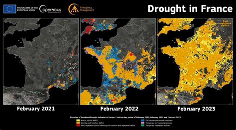 Inquiétant la sécheresse des sols en février sest généralisée à