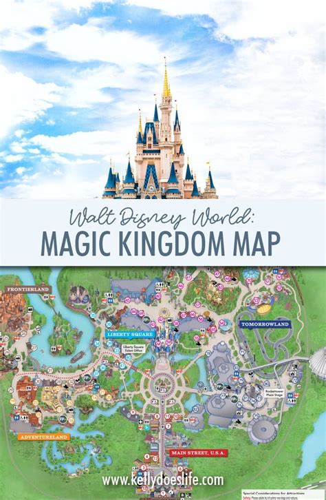 Magic kingdom map walt disney world – Artofit