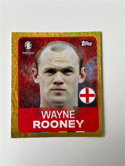 Topps Euro Gold Legend Wayne Rooney Sticker Kaufen Auf Ricardo