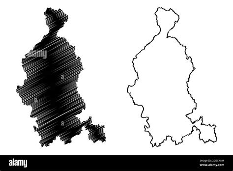 Varese province (Italy, Italian Republic, Lombardy region) map vector ...