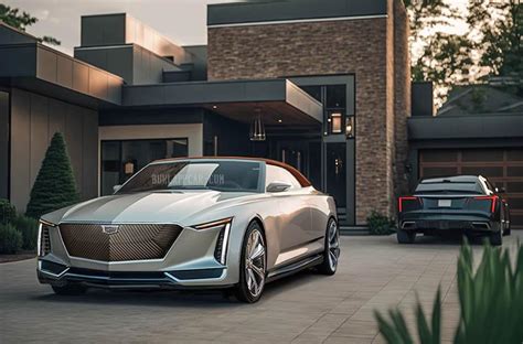 Cadillac Future Ev New Illustration Burlappcar