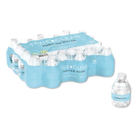 Purified Bottled Water, 8 oz Bottle, 24 Bottles/Carton - Best Office Group